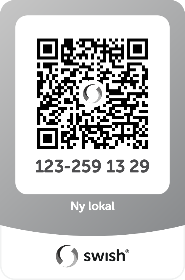 Swish QR-kod